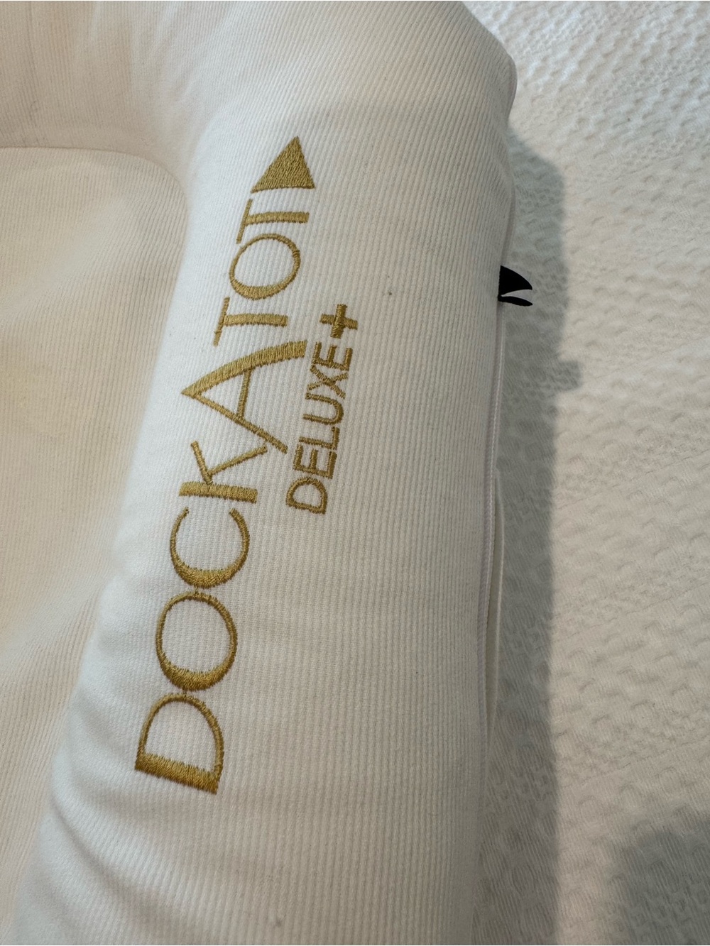 DockATot Deluxe+ White Infant Lounger